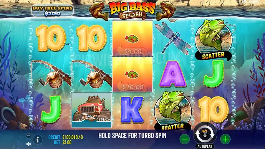 Big Bass Splash slot base