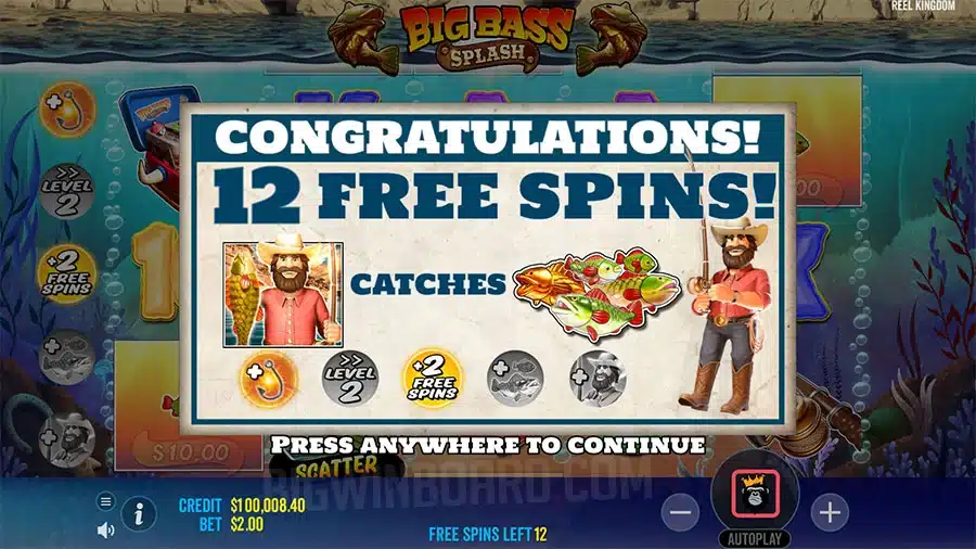 Big Bass Splash slot fs
