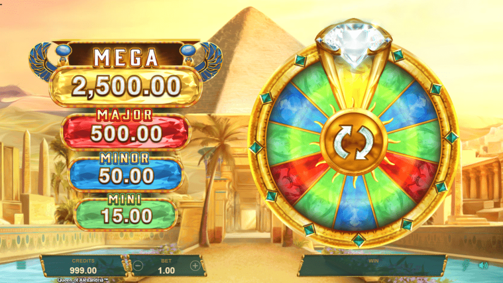 QueenOfAlexandria Feature BonusWheel