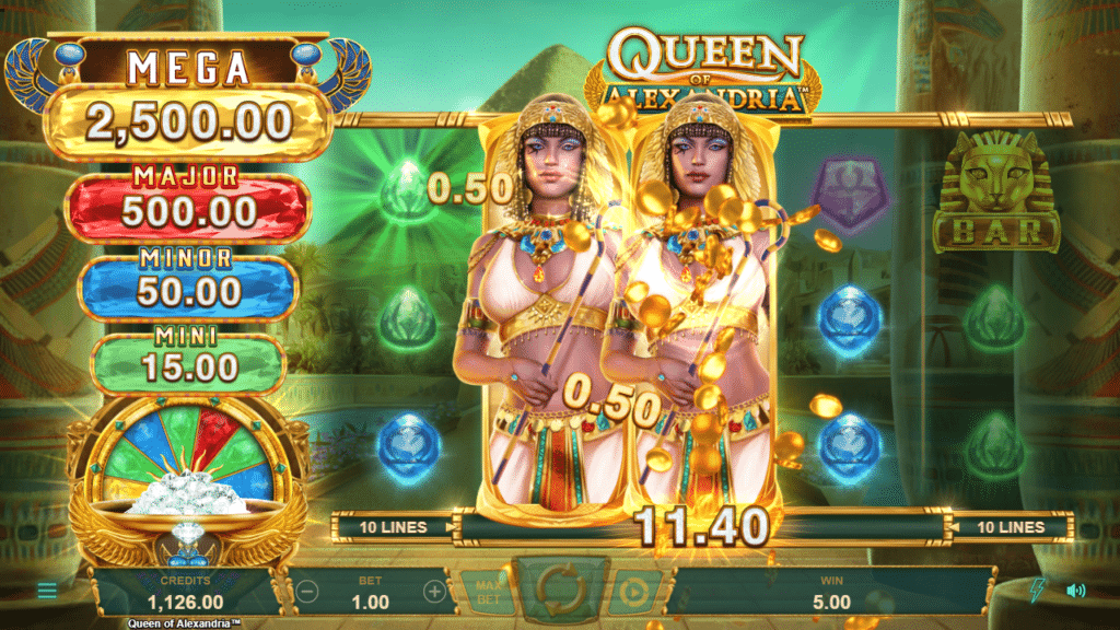 QueenOfAlexandria Feature WildReels2